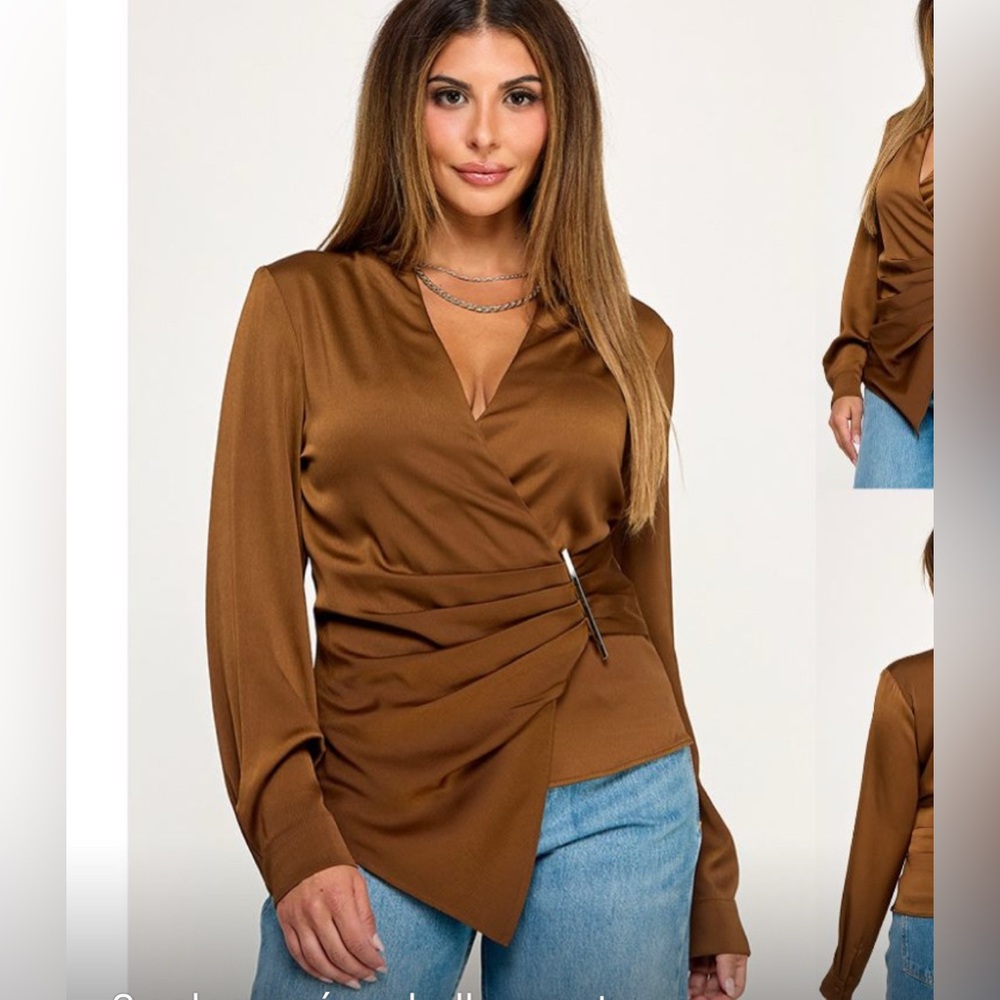 Satin blouse